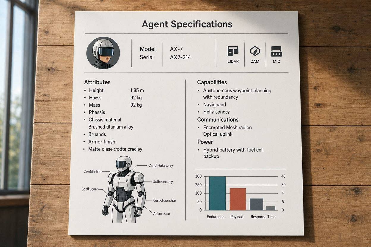 Agent Specifications